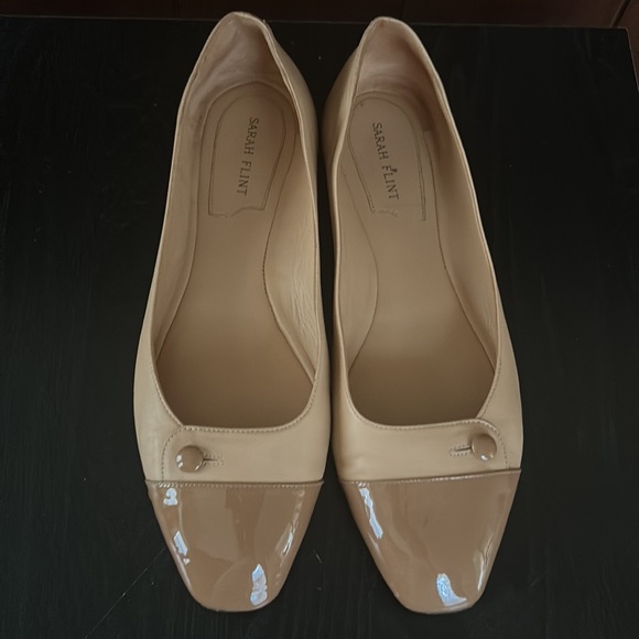 Sarah Flint Ballet Sachetto Flat size US 10 Color Sand Nappa - Picture 4 of 17